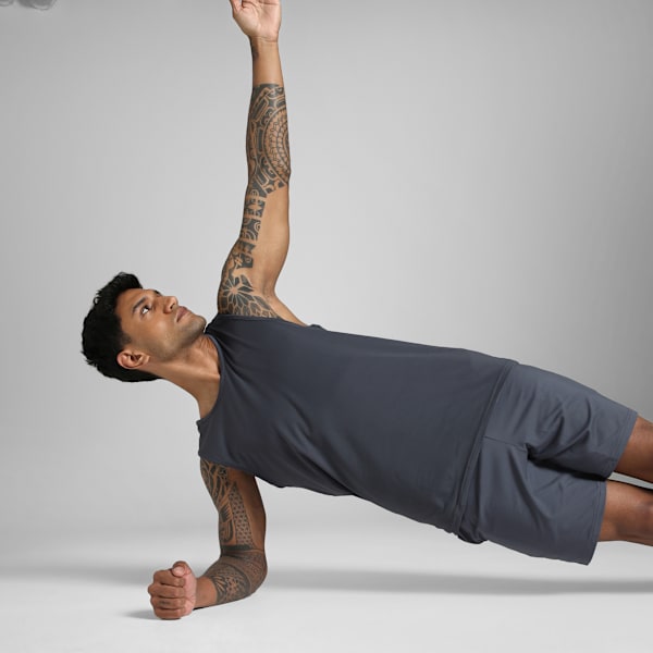 Cloudspun Men's Ultra-Soft Training Tank, Galactic Gray, extralarge-IND