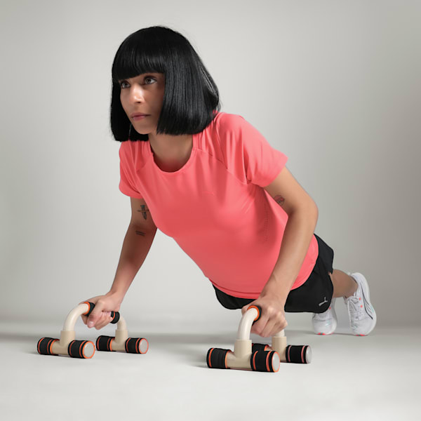 Cloudspun Women's Soft Fabric Training Tee, Peach Frost, extralarge-IND