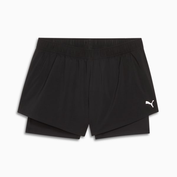 2-In-1 Women's Woven Shorts, PUMA Black, extralarge