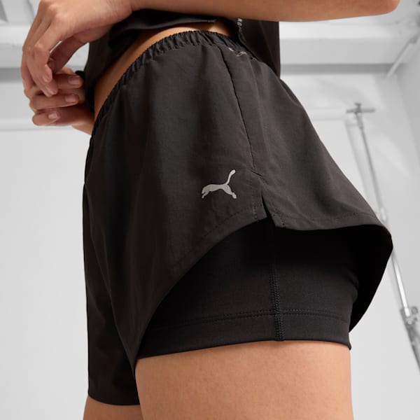 2-In-1 Women's Woven Shorts, PUMA Black, extralarge