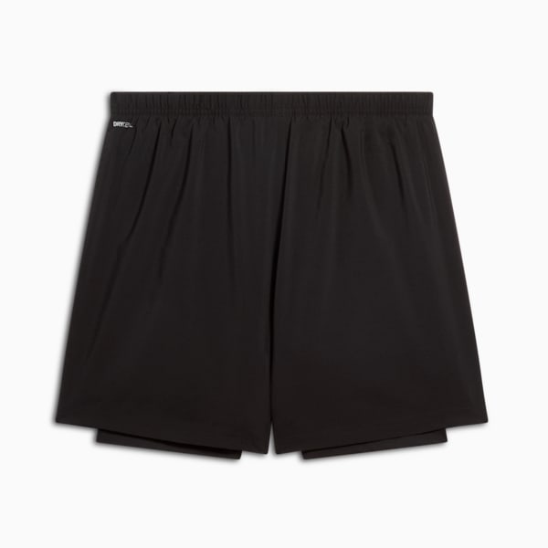 Shorts de punto PUMA 2 en 1 para hombre, PUMA Black, extralarge
