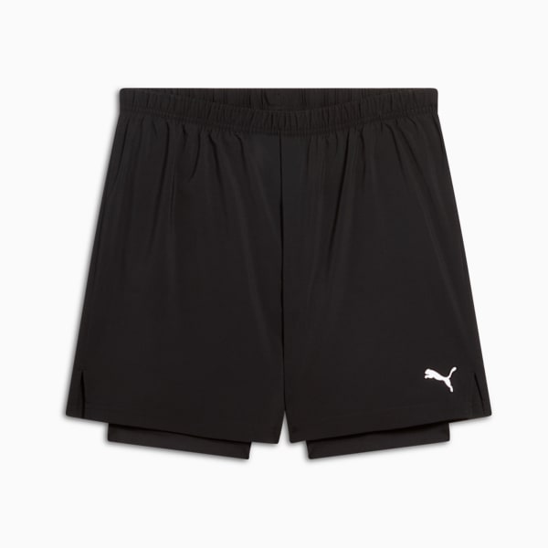 Short tissé 2 en 1 PUMA Homme, PUMA Black, extralarge