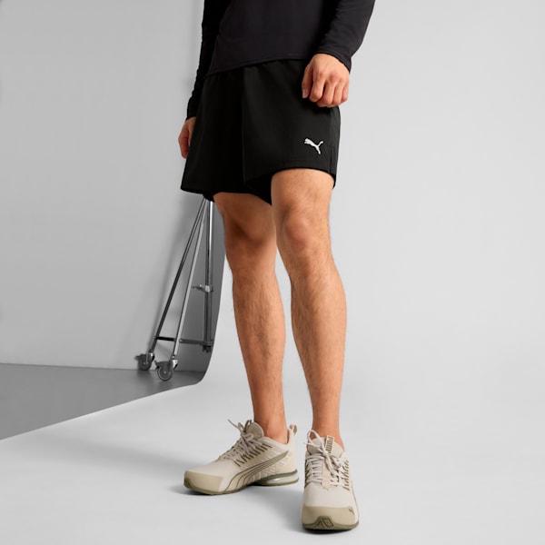 Shorts de punto PUMA 2 en 1 para hombre, PUMA Black, extralarge