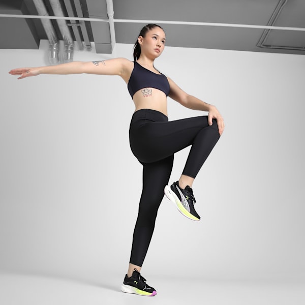 High Impact Women's Breathable Running Sports Bra, New Navy, extralarge-IND