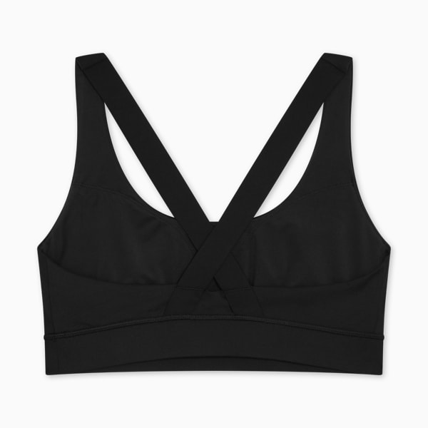 TRAIN Mid-Impact Bra Women, PUMA Black, extralarge-GBR
