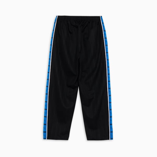 メンズ トレーニング シャドウ ストライプ ニット パンツ, PUMA Black-PUMA Team Royal, extralarge-JPN