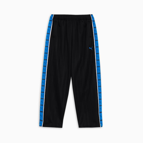 メンズ トレーニング シャドウ ストライプ ニット パンツ, PUMA Black-PUMA Team Royal, extralarge-JPN
