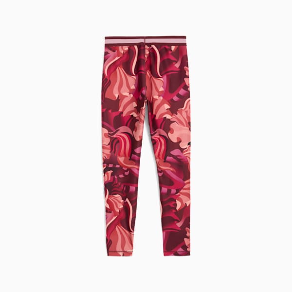 PUMA STRONG High-Waist Tights Women, Ruby Shimmer, extralarge