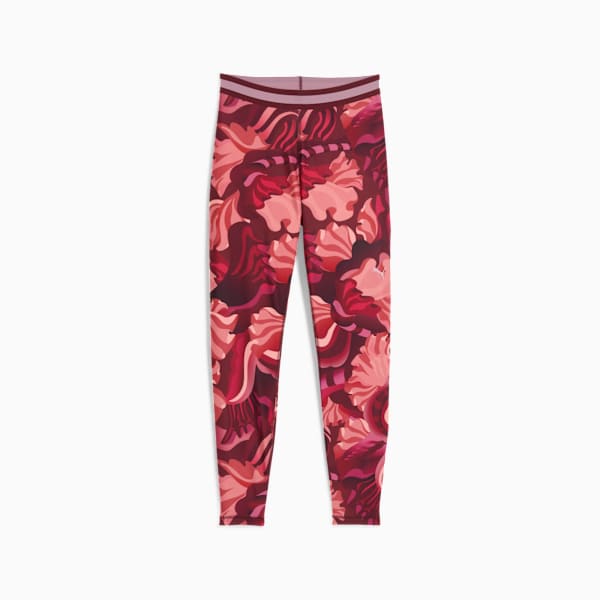 PUMA STRONG High-Waist Tights Women, Ruby Shimmer, extralarge