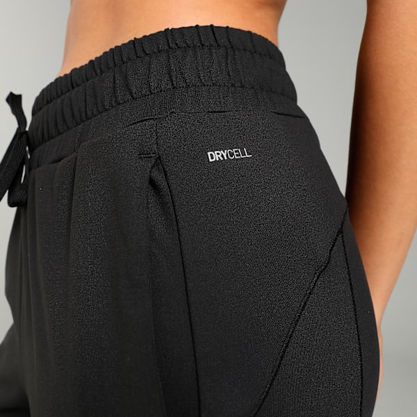 STUDIO Foundations Women's Moisture-Wicking Workout Pants, PUMA Black, extralarge-IND