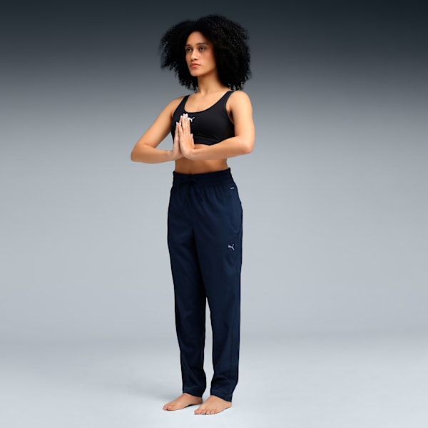 Studio Foundation Women's Moisture-Wicking Training Pants, Club Navy, extralarge-IND