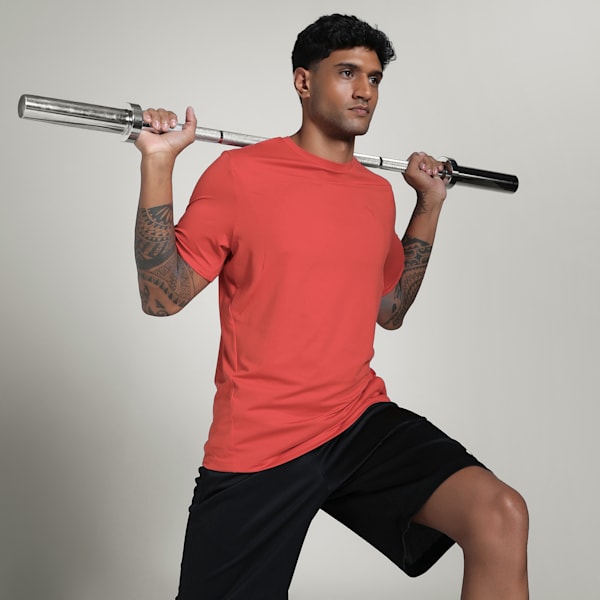 CLOUDSPUN Men's Training Tank, Red Fire, extralarge-IND