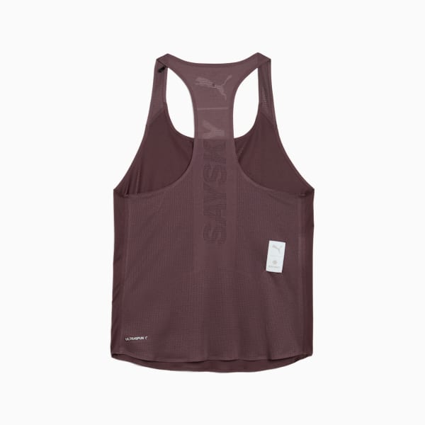 PUMA x SAYSKY Singlet Women, Raisin, extralarge