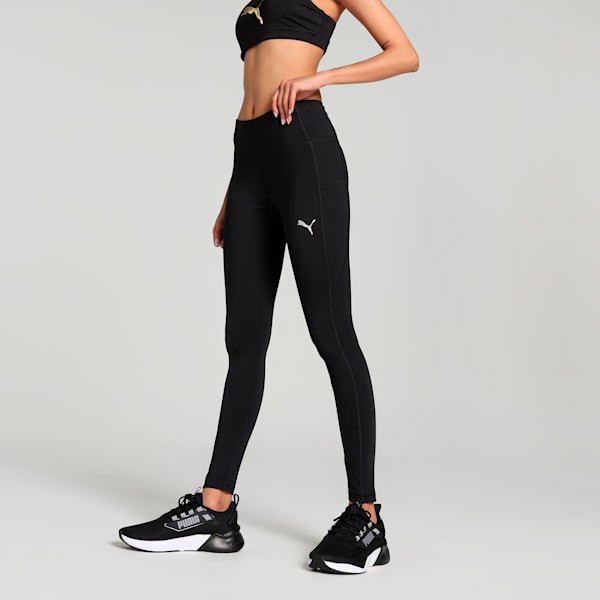 Train All Day Women's 7/8 Training Tights with Pockets, PUMA Black, extralarge-IND
