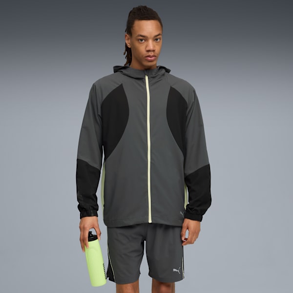 RUN ULTRAWEAVE HOODED JACKET Men, Dusky Gray, extralarge