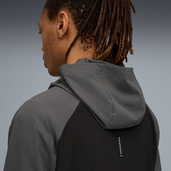 RUN ULTRAWEAVE HOODED JACKET Men, Dusky Gray, extralarge