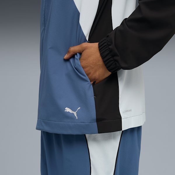 RUN ULTRAWEAVE Hooded Jacket Men, Dark Indigo, extralarge-GBR