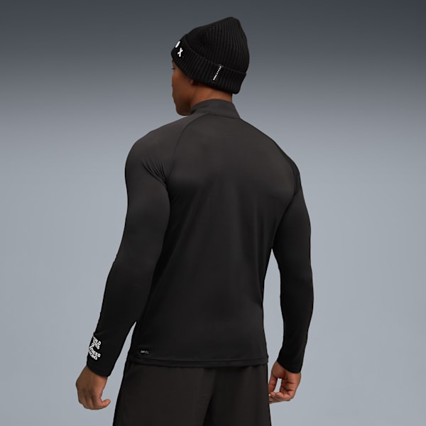 PUMA x HYROX Quarter-Zip Top Men, PUMA Black, extralarge-GBR