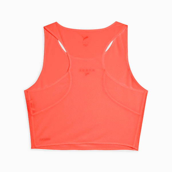 PUMA X HYROX Women’s ULTRASPUN Cropped Tank, Glowing Red, extralarge-IND