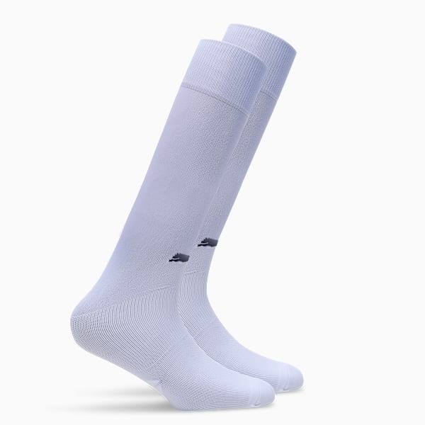 Football Stocking Men's Knee High Football Socks, PUMA White-PUMA Black, extralarge-IND