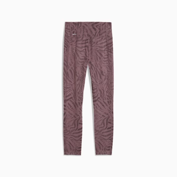 TAD Ribbon Stripe Tights Women, Raisin, extralarge