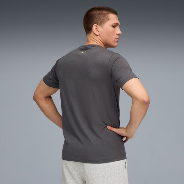 Illustrated Graphic Men's Graphic Training Tee, Dusky Gray, extralarge