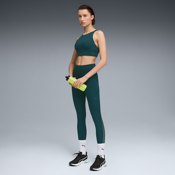 SHAPELUXE High Neck Bra Women, Green Terrain, extralarge-GBR