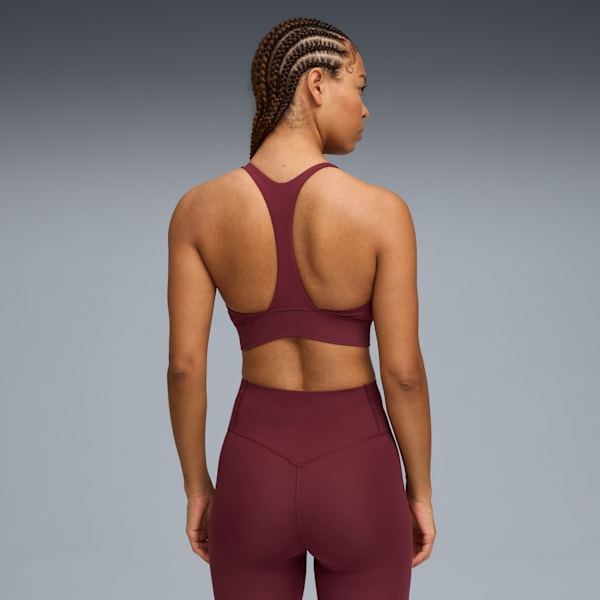SHAPELUXE High Neck Bra Women, Ruby Shimmer, extralarge