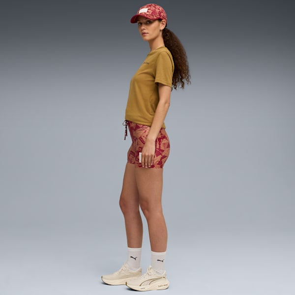 PUMA X SAYSKY Graphic Running Tee, Honey Butter, extralarge-IND