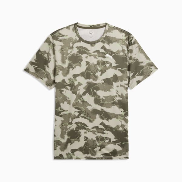 Train All Day Men's Training Tee, Loden Green, extralarge