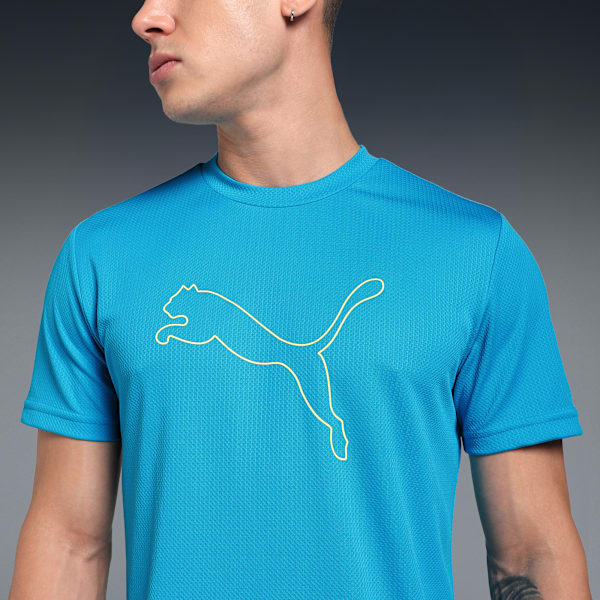 Train All Day Men's Breathable Training Tee, Speed Blue, extralarge-IND