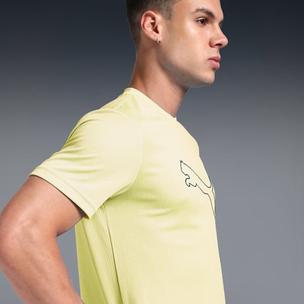 Train All Day Men's Breathable Training Tee, Gold Moon, extralarge-IND