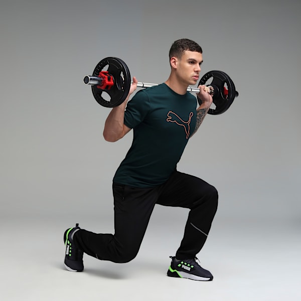 Train All Day Men's Breathable Training Tee, Green Terrain, extralarge-IND