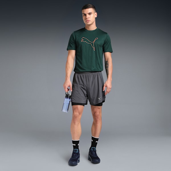 Train All Day Men's Breathable Training Tee, Green Terrain, extralarge-IND