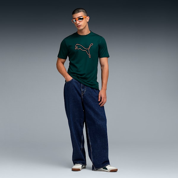 Train All Day Men's Breathable Training Tee, Green Terrain, extralarge-IND
