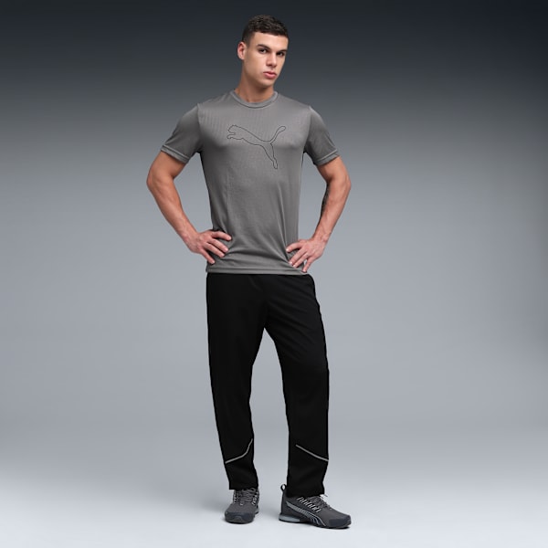 Train All Day Men's Breathable Training Tee, Cast Iron, extralarge-IND
