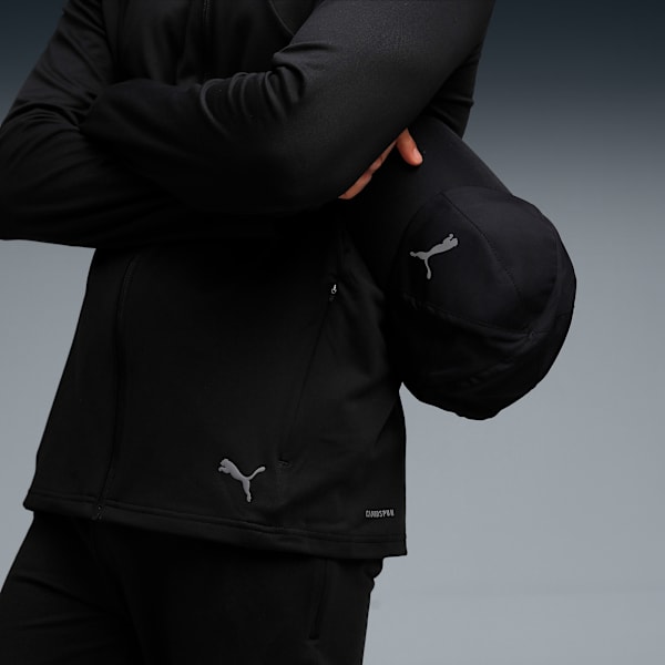 CLOUDSPUN Men’s Full Zip Training Sweat Jacket, PUMA Black, extralarge-IND