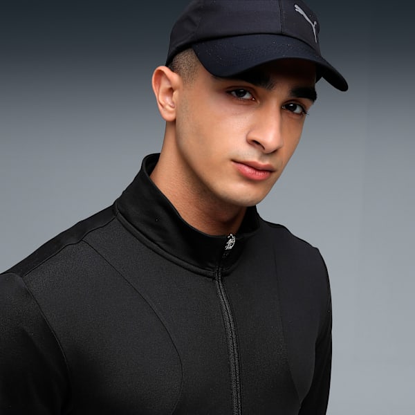 CLOUDSPUN Men’s Full Zip Training Sweat Jacket, PUMA Black, extralarge-IND