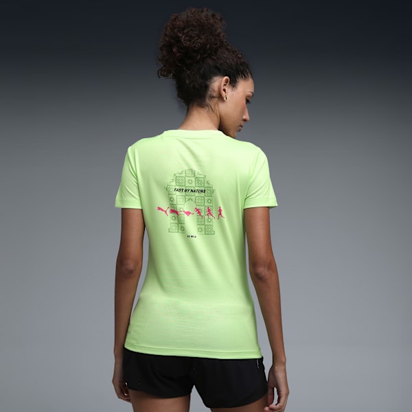 VDHM Women's Graphic Running Tee, Fizzy Light, extralarge-IND