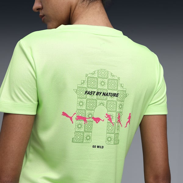 VDHM Women's Graphic Running Tee, Fizzy Light, extralarge-IND