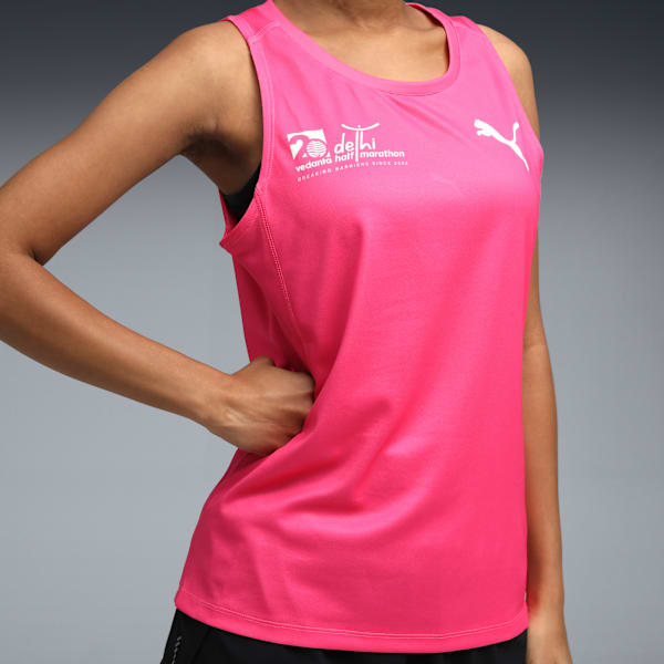 VDHM Women's Graphic Running Tank, Pure Pink, extralarge-IND