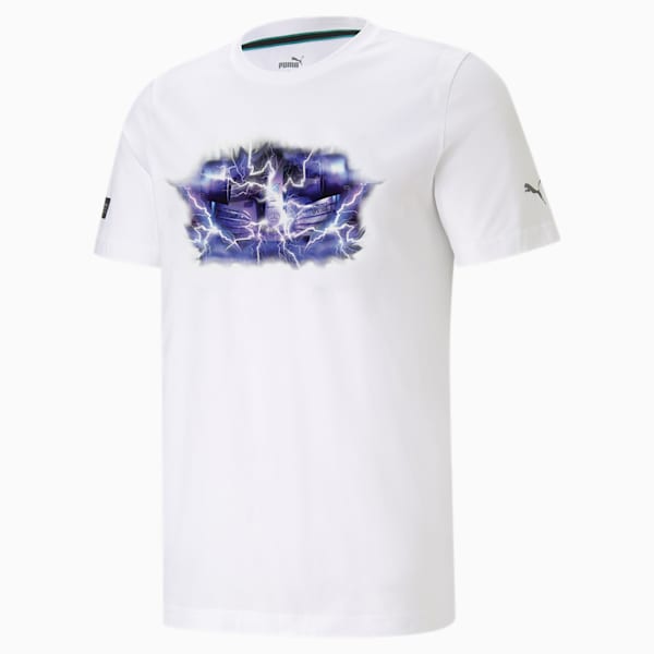メルセデス MAPF1 ストリート ビンテージ Tシャツ, Puma White, extralarge-IND