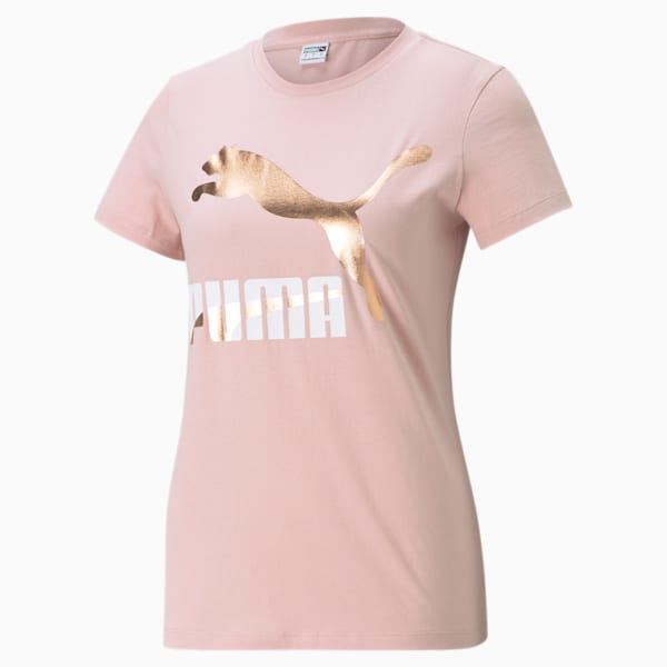 Classics Logo Tee, Peachskin-Metallic, extralarge-IND