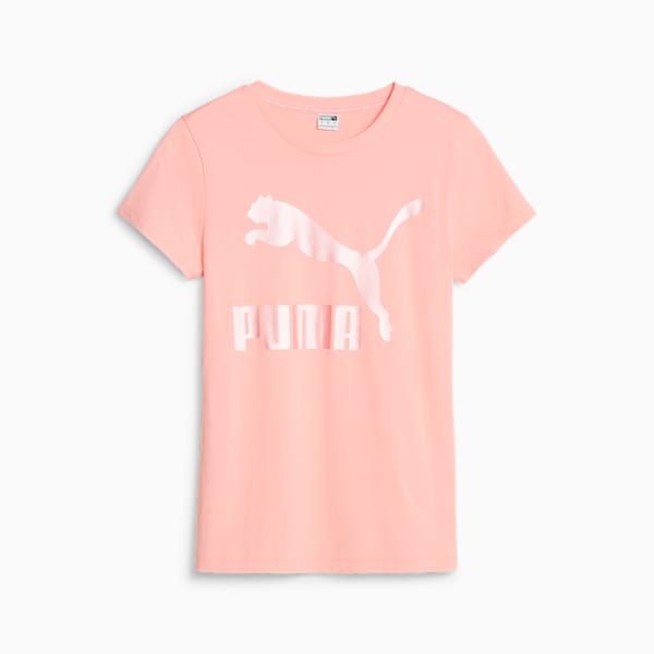 Classics Logo Women's Tee, Peach Smoothie-pearl, extralarge