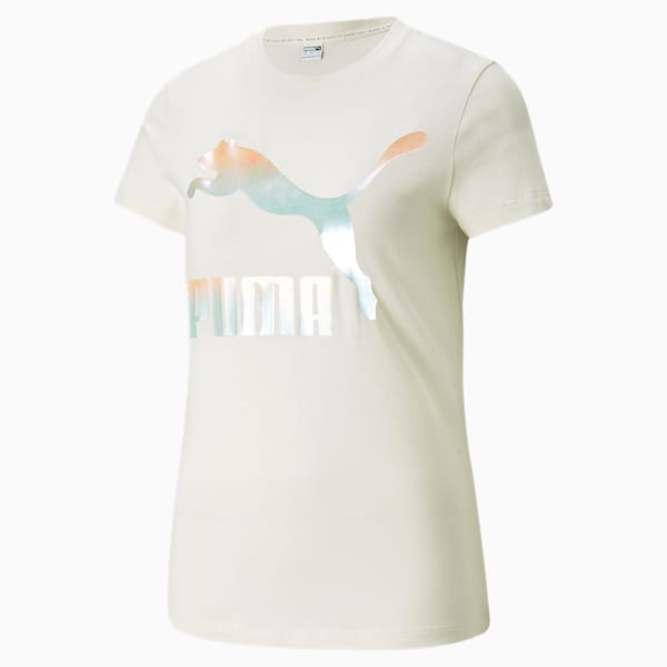 Classics Logo Women's Tee, Ivory Glow-Gloaming, extralarge