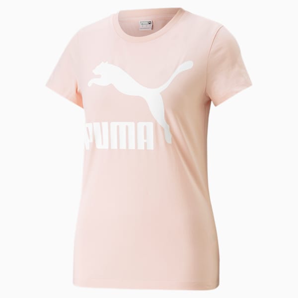 Classics Logo Tee, Rose Dust, extralarge-IND