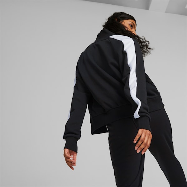 Iconic T7 Women's Track Jacket, Puma Black, extralarge-IND