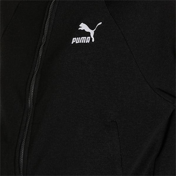 Iconic T7 Women's Track Jacket, Puma Black-Opera Mauve