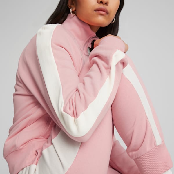 Chándal mujer Puma CLASSIC HOODED TRACK blanco