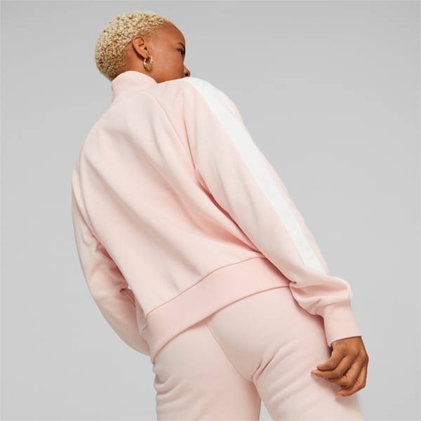Iconic T7 Women's Track Jacket, Rose Dust, extralarge-IND
